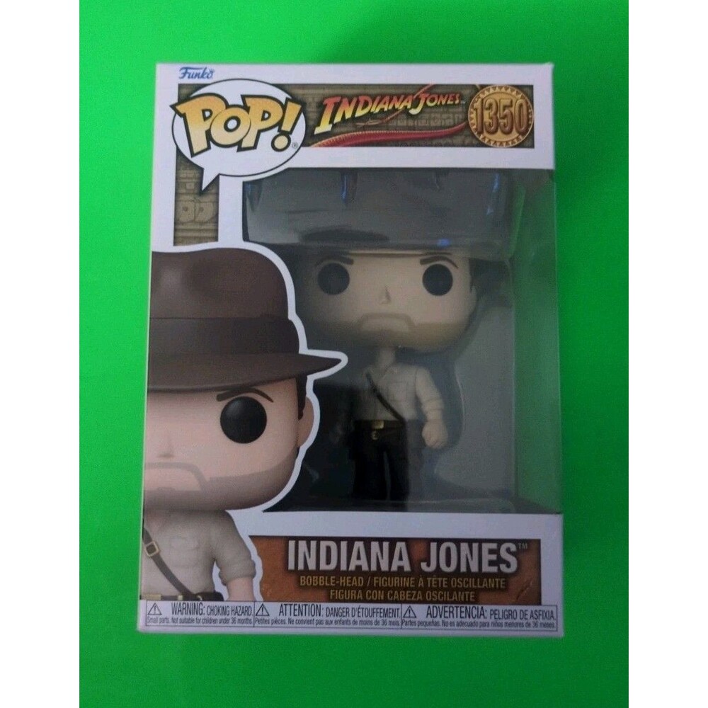 Funko Pop #1350 Indiana Jones Leather Jacket Off W/Protector!!
